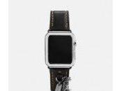 Apple Watch sortie bracelets Coach dimanche prochain