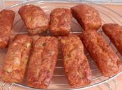 Mini-cakes Courgettes/Chorizo/Comté