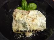 pavé cabillaud roquefort noisettes