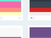Colorhunt, site pour graphistes panne d’inspiration