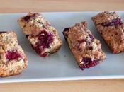 Cakes farine d'avoine, framboises pépites chocolat