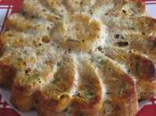 flan pâtes/courgettes/champignons thon