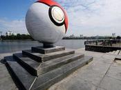 artiste transformé structure granit Pokéball #PokemonGo