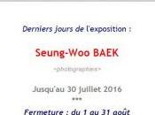 Galerie CAPITALE derniers jours Seung-Woo BAEK jusqu’au Juillet 2016