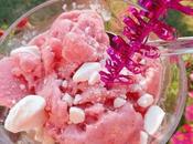 Glace express yaourt fraise