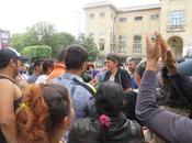 Montreuil l’ex-maire, Voynet, soutien familles roms expulsées