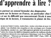 Quand finit-on d'apprendre lire