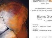 Galerie Gilbert DUFOIS exposition Etienne GROS Plan Serré Senlis Septembre Octobre 2016