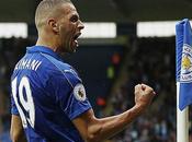 Leicester s'impose contre Burnley 3-0, Slimani marque doublé