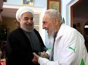 Aceuillant homme d'état Iranien, Fidel Castro reporte survêtement l’équipe national Algérienne
