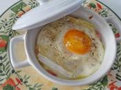 Oeuf cocotte normande