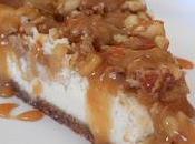 Gâteau fromage pommes-caramel