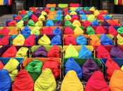 CINEMA Colorful Beanbags Cinema