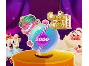 Candy Crush Saga arrivée niveau 2000, billion parties jouées