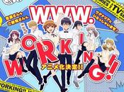 L’animé WWW.WORKING!! simulcast VOSTFR chez Wakanim