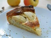 Tarte poire pistache normande