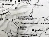 Alpes bavaroises: carte refuges montagne visités Louis Bavière