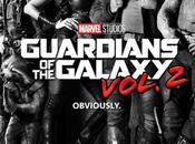 Gardiens Galaxie Vol.2 première affiche teaser