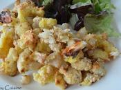 Crumble chou-fleur chèvre