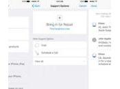 Apple Support nouvelle application pour aider clients