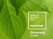Greenery, couleur l’année PANTONE 2017