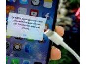 Apple déconseille chargeurs iPhone iPad certifiés (contrefaçons)