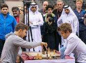 partie d'échecs entre Carlsen Karjakin
