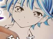 [Vidéo] mangaka Kouji dessine personnage Fûka