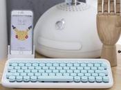 Voici clavier connecté look machine écrire