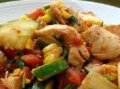 poulet curry courgettes