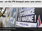 menacé… avec pistolet plastique