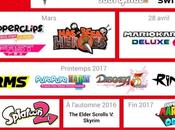 Liste sorties jeux prévus Nintendo Switch 2017