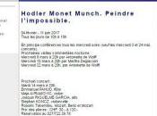 Fondation Pierre GIANADDA exposition HODLER MONET MUNCH Février Juin 2017