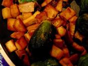 Choux bruxelles bacon tofu