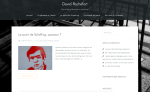 [blog, newbie] site david rochefort, romancier