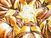 Brioche flocon fleur Nutella