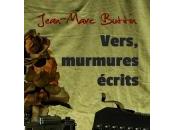 Vers, murmures écrits, Jean-Marc Buttin