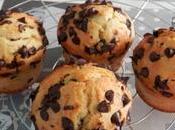 Muffins américains pépites chocolat