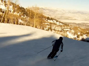 Skier solo