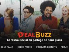 DealBuzz, réseau social partage bons plans
