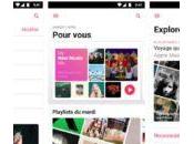 Apple Music l’application Android rapproche celle d’iOS