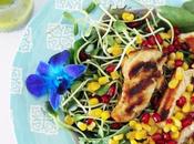 #PouletCA Salade poulet grillé d'inspiration printannière