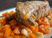 filet porc farci pesto d'herbes