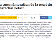 parti officiellement pétainiste révisionniste