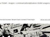 Maison ARAGON TRIOLET exposition Benjamin SPARK Septembre 2017