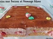 Tiramisu fraises fromage blanc
