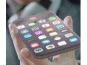 Concept iPhone avec écran borderless recharge sans