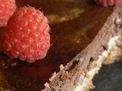 Cheesecake chocolat framboise