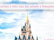 Attractions faire avec enfants Disneyland Paris
