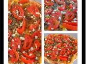 Tarte fine aubergines, tomates, poivrons thermomix sans